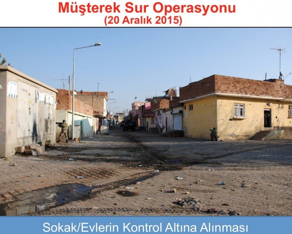 Teröristler son 100 metreye sıkıştı 40