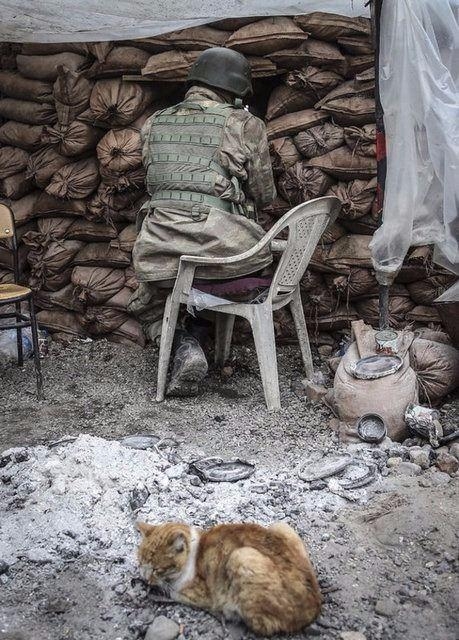 Teröristler son 100 metreye sıkıştı 92