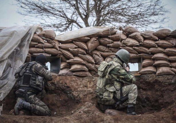 Teröristler son 100 metreye sıkıştı 97