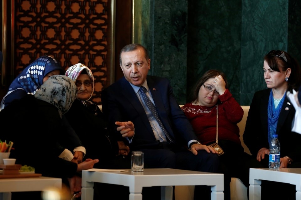 Erdoğan'dan 'Dünya Kadınlar Günü' resepsiyonu 10