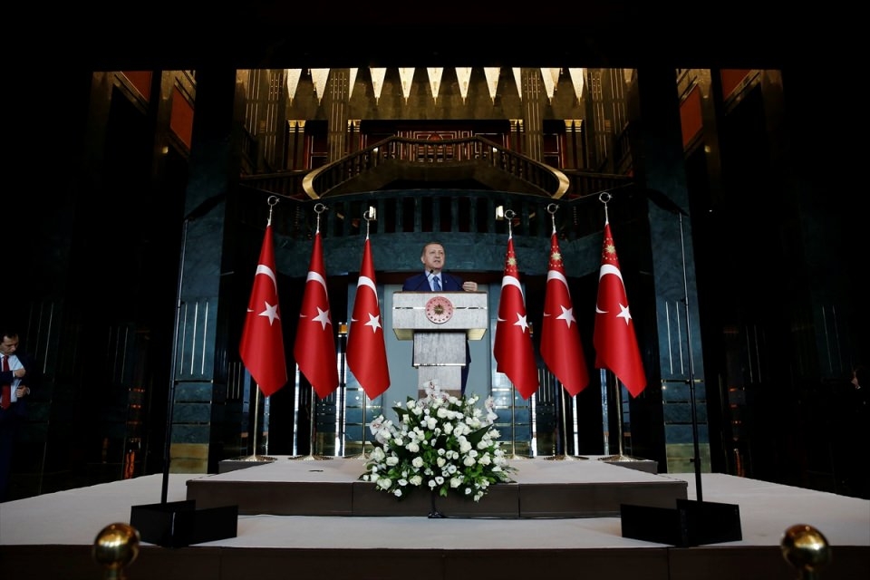 Erdoğan'dan 'Dünya Kadınlar Günü' resepsiyonu 2