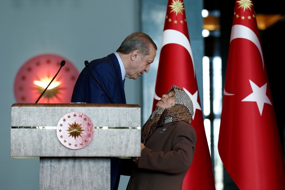 Erdoğan'dan 'Dünya Kadınlar Günü' resepsiyonu 7