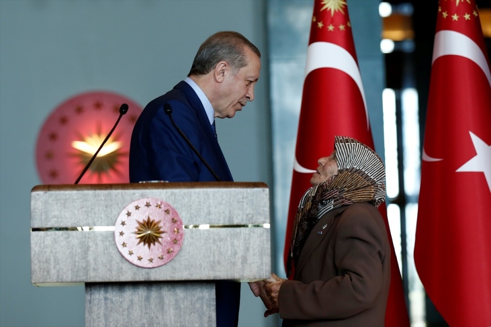 Erdoğan'dan 'Dünya Kadınlar Günü' resepsiyonu 8