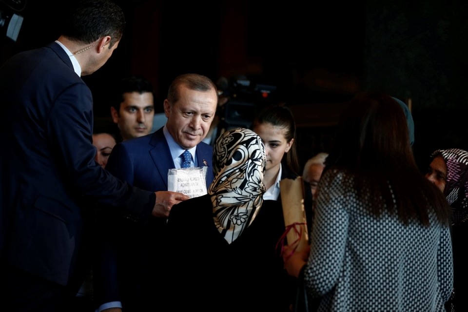 Erdoğan'dan 'Dünya Kadınlar Günü' resepsiyonu 9