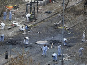 Dehşetin izleri gün ağarınca ortaya çıktı