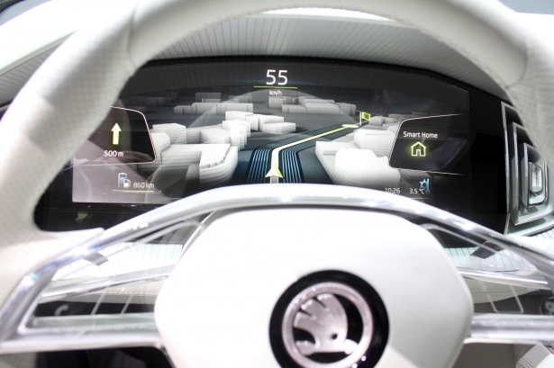 Skoda VisionS, iç mekanıyla göz kamaştırıyor 6