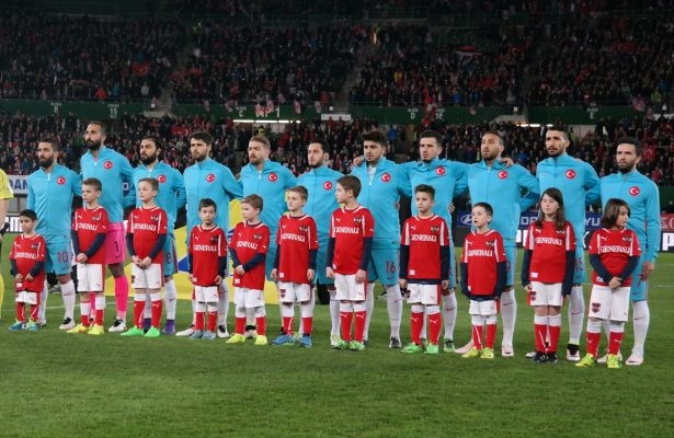 Avusturya-Türkiye maçından kareler 1