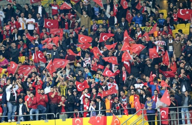 Avusturya-Türkiye maçından kareler 3