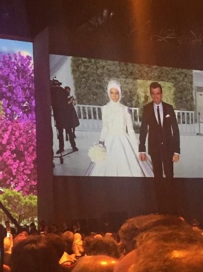 Sümeyye Erdoğan ve Selçuk Bayraktar'ın düğününden ilk kareler 6