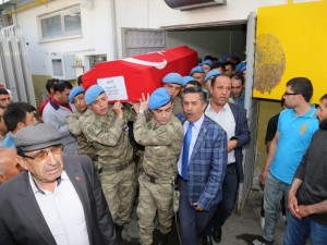 Şehit Uzman Çavuş son yolculuğuna uğurlandı