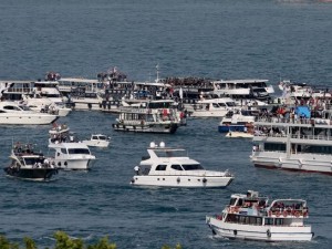 Boğazda şampiyonluk coşkusu!