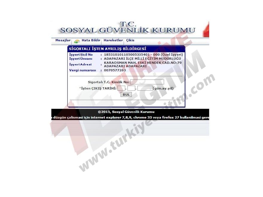 Ücretli Öğretmen İşe Giriş ve İşten Ayrılış İşlemleri Nasıl yapılacak? 16