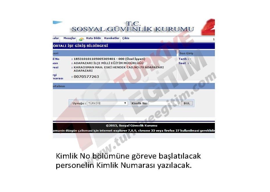 Ücretli Öğretmen İşe Giriş ve İşten Ayrılış İşlemleri Nasıl yapılacak? 7