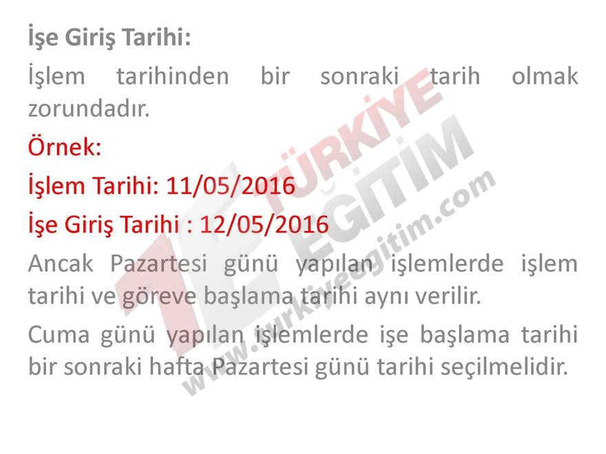 Ücretli Öğretmen İşe Giriş ve İşten Ayrılış İşlemleri Nasıl yapılacak? 9