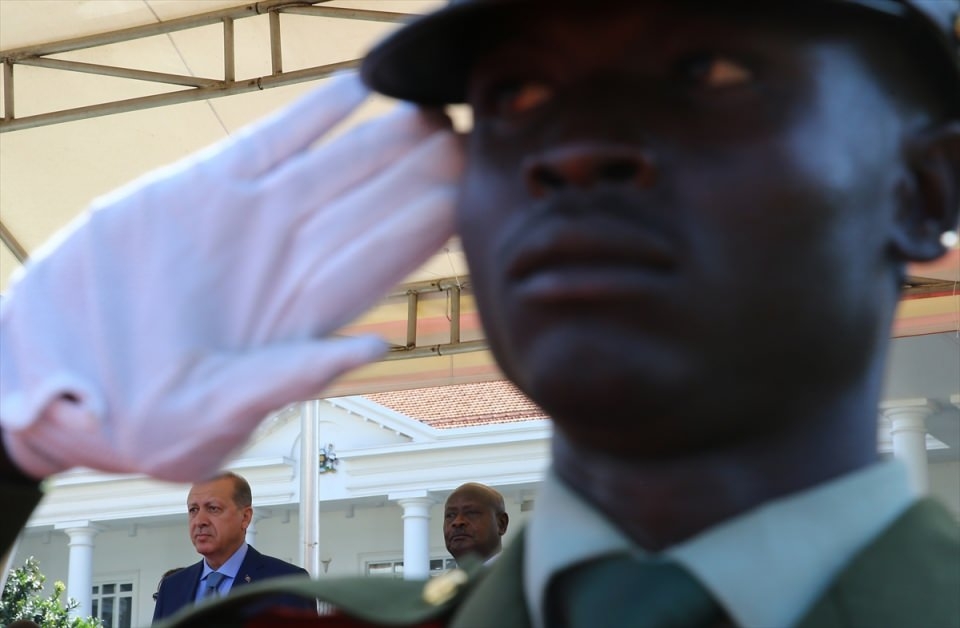 Cumhurbaşkanı Erdoğan Uganda'da 10