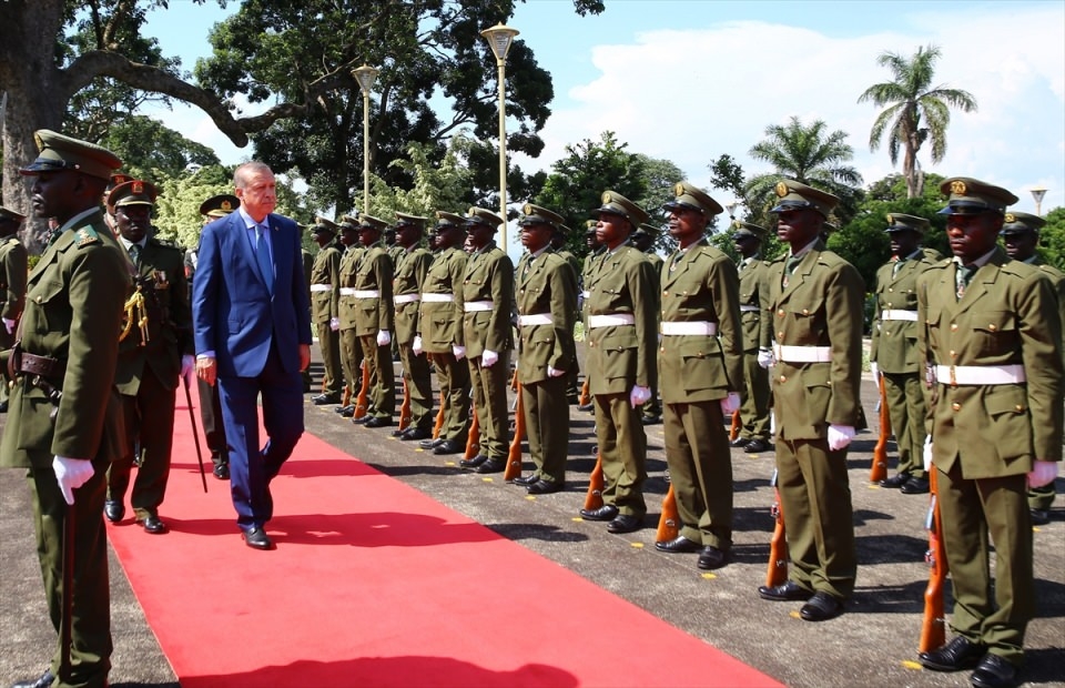 Cumhurbaşkanı Erdoğan Uganda'da 11
