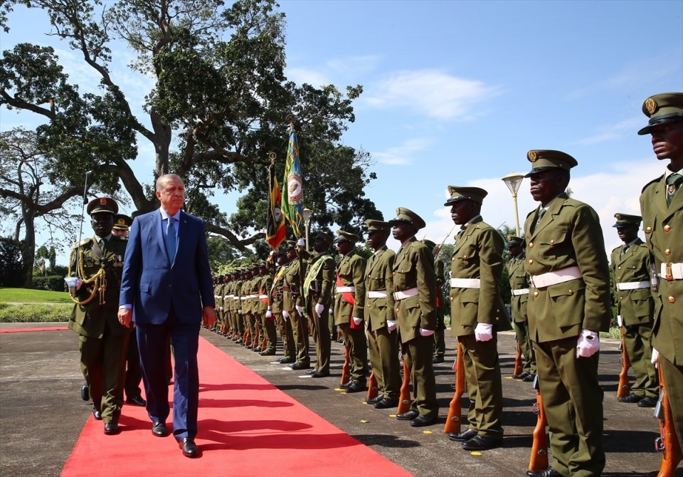 Cumhurbaşkanı Erdoğan Uganda'da 13