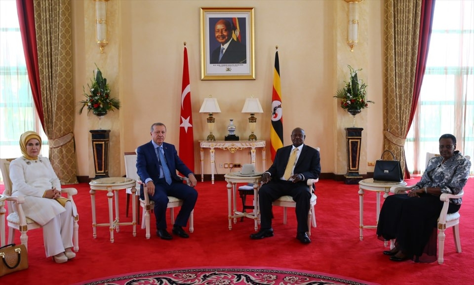Cumhurbaşkanı Erdoğan Uganda'da 17