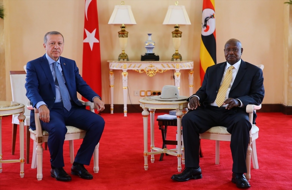 Cumhurbaşkanı Erdoğan Uganda'da 19