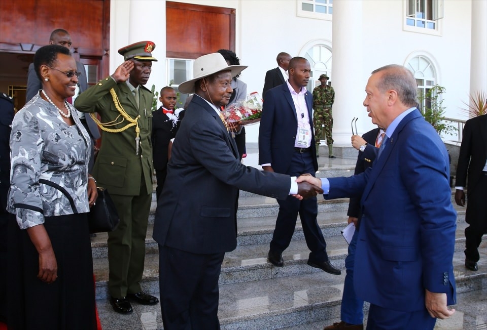 Cumhurbaşkanı Erdoğan Uganda'da 3