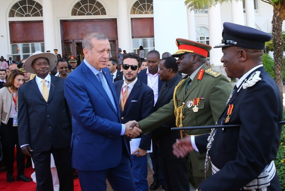 Cumhurbaşkanı Erdoğan Uganda'da 5