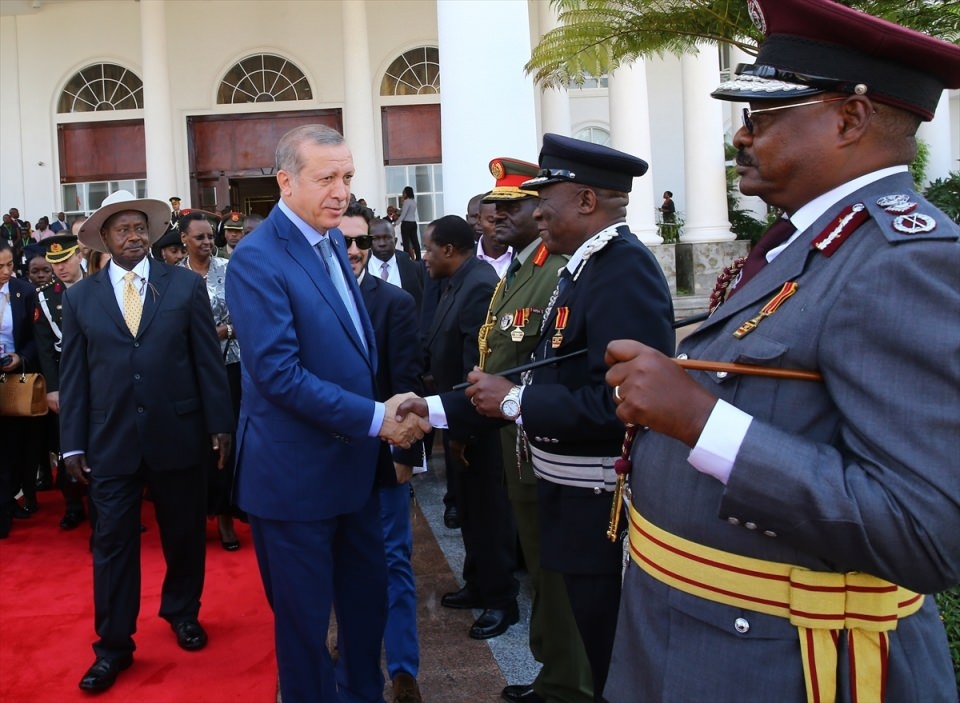 Cumhurbaşkanı Erdoğan Uganda'da 6