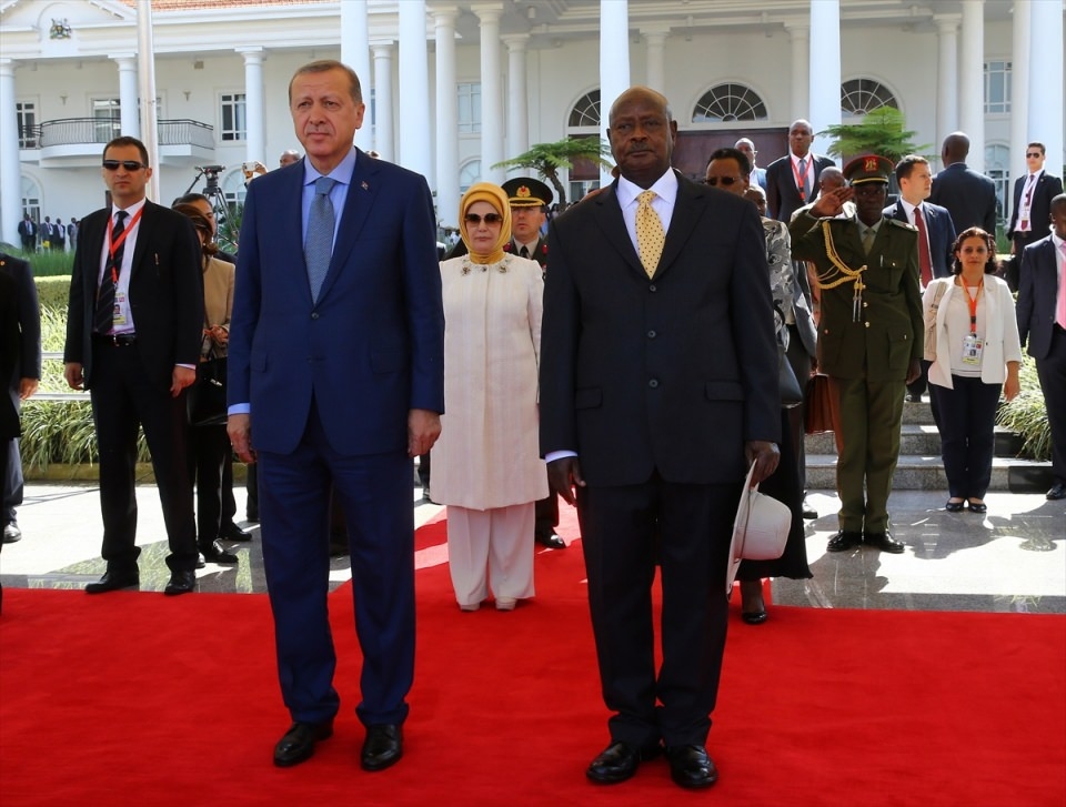 Cumhurbaşkanı Erdoğan Uganda'da 8