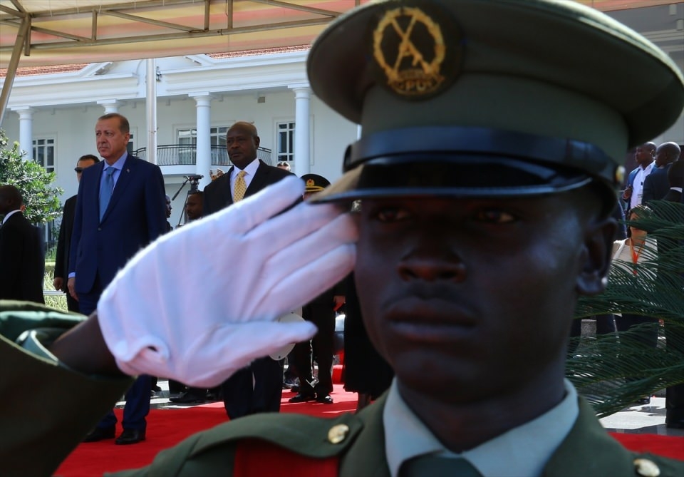 Cumhurbaşkanı Erdoğan Uganda'da 9