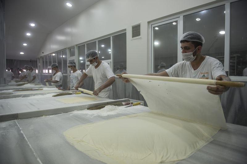 Baklavacılar ramazan mesaisinde 2