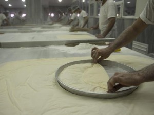 Baklavacılar ramazan mesaisinde