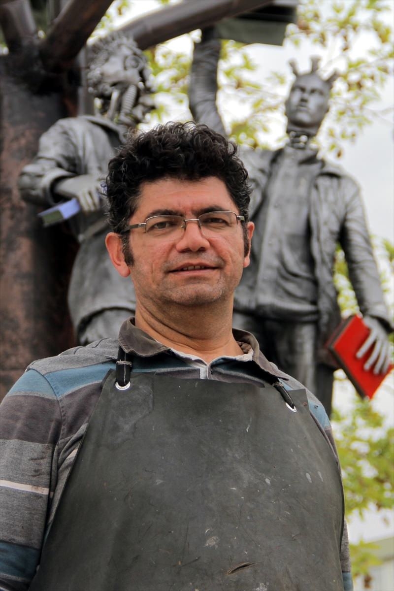 Hurda araba parçalarıyla bakın ne yaptı 21