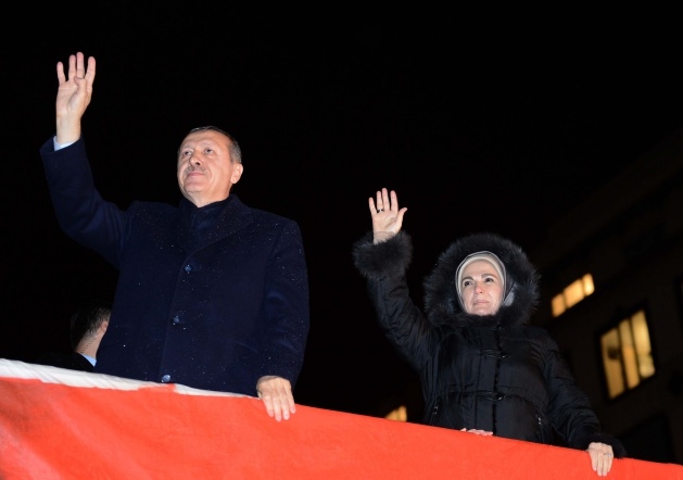 Brüksel'de binlerce kişi Erdoğan için toplandı 17