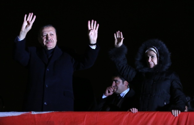 Brüksel'de binlerce kişi Erdoğan için toplandı 33