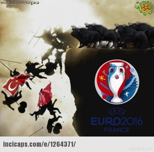 Türkiye-İspanya maçı capsleri! 16