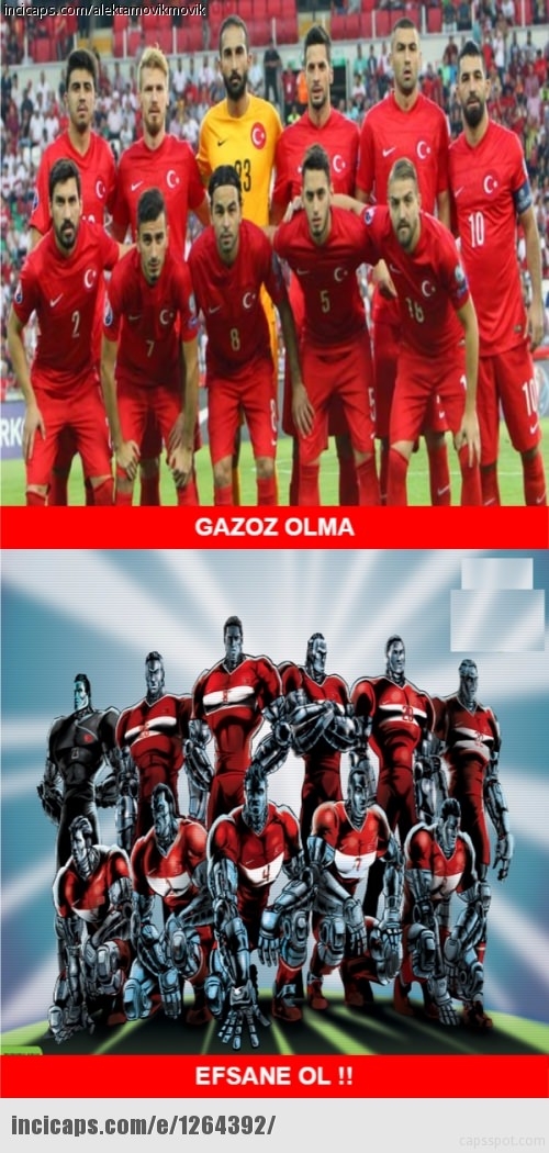 Türkiye-İspanya maçı capsleri! 19