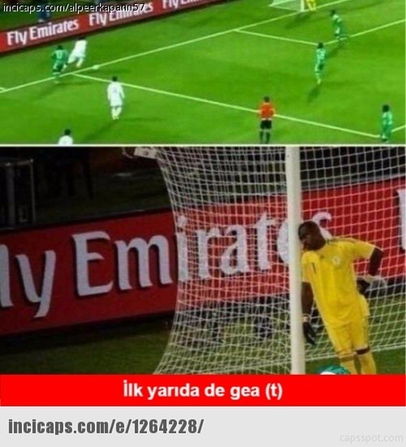 Türkiye-İspanya maçı capsleri! 2