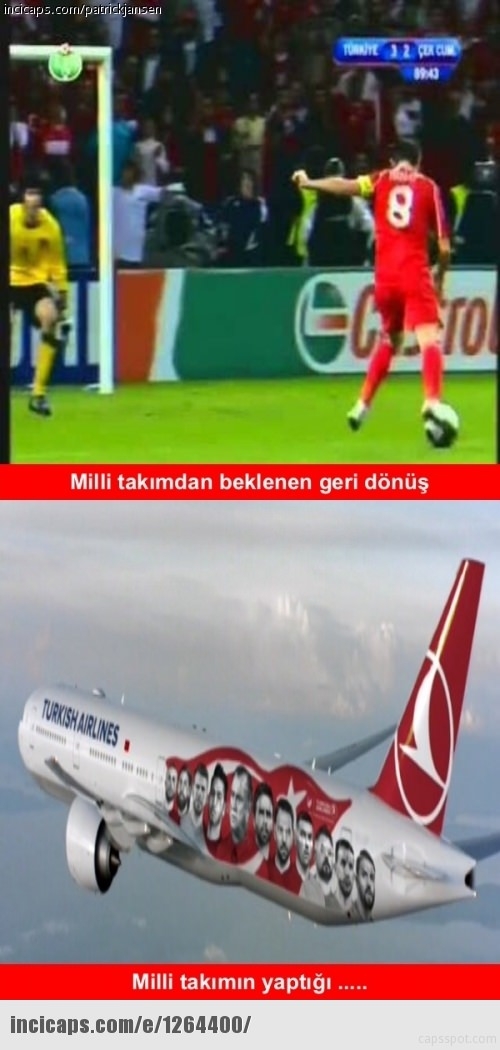 Türkiye-İspanya maçı capsleri! 20