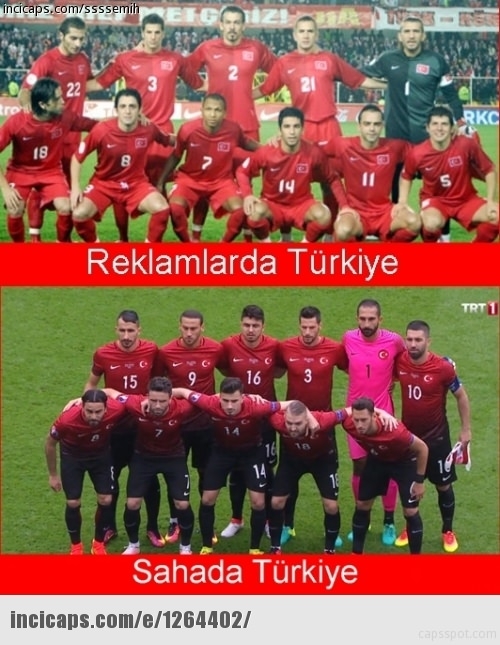 Türkiye-İspanya maçı capsleri! 21