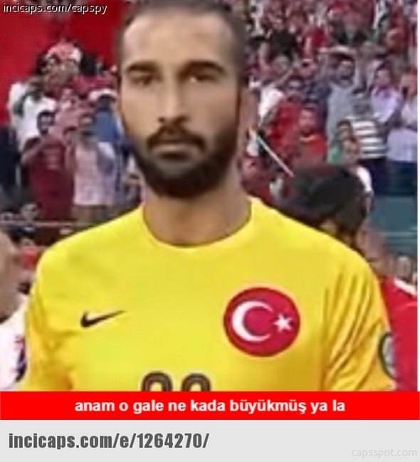 Türkiye-İspanya maçı capsleri! 25