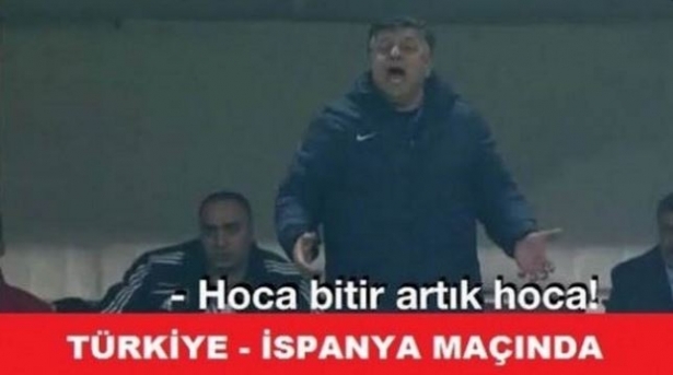 Türkiye-İspanya maçı capsleri! 28