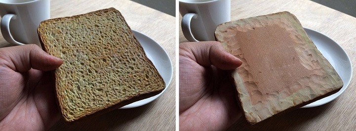 Ağaçtan oyduğu yiyecek figürleri insanı şaşırtıyor! 6