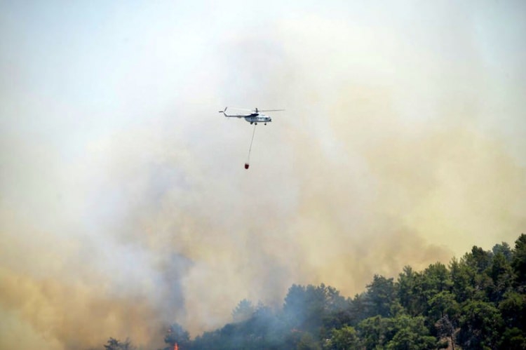Tatil cenneti alev alev yanıyor! 31