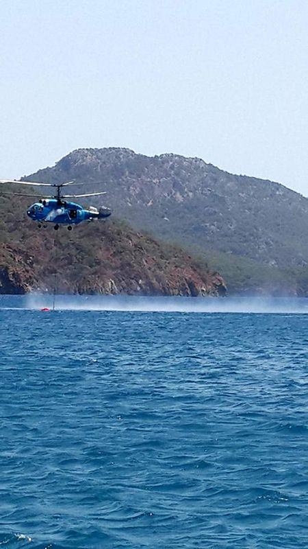 Tatil cenneti alev alev yanıyor! 36