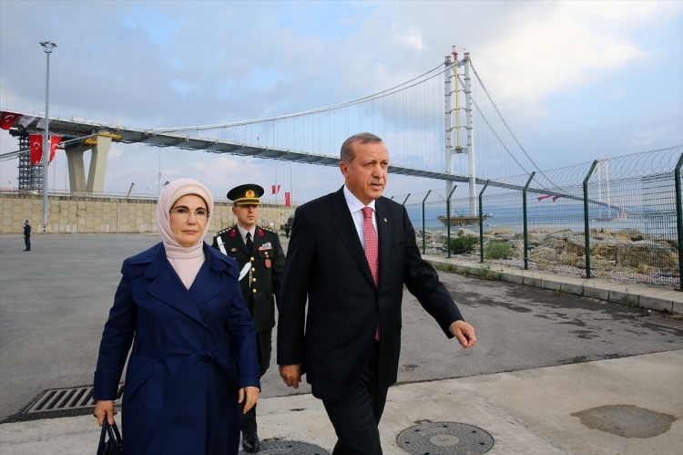 Osmangazi Köprüsü açıldı! Muhteşem kareler 15