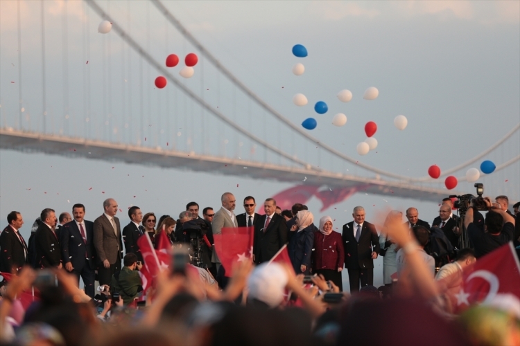 Osmangazi Köprüsü açıldı! Muhteşem kareler 18