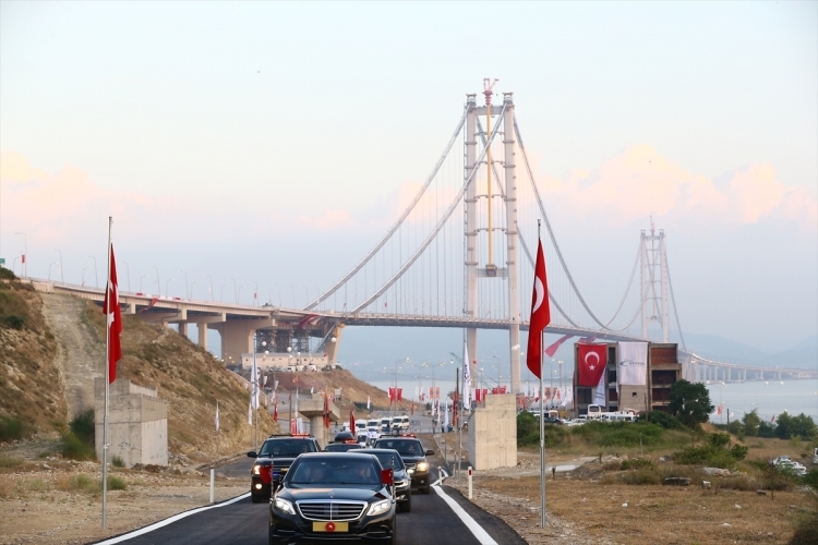 Osmangazi Köprüsü açıldı! Muhteşem kareler 25