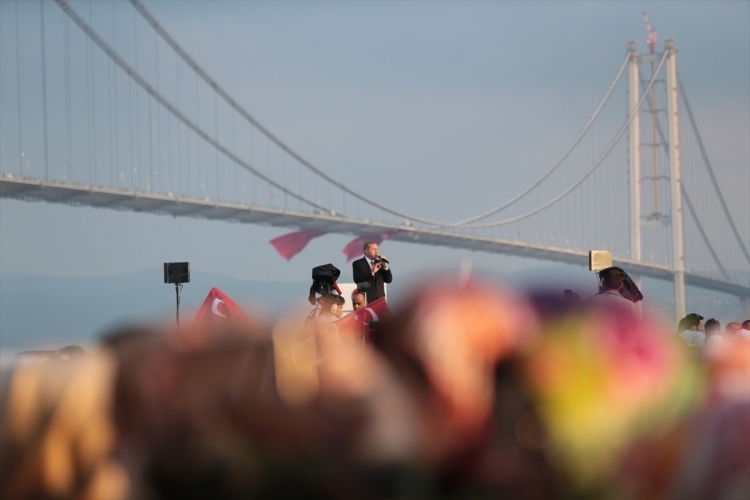 Osmangazi Köprüsü açıldı! Muhteşem kareler 30