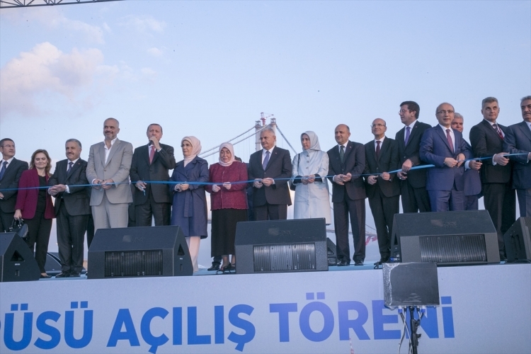 Osmangazi Köprüsü açıldı! Muhteşem kareler 32