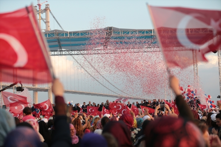 Osmangazi Köprüsü açıldı! Muhteşem kareler 36