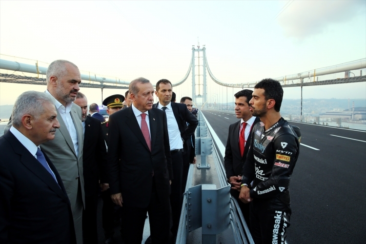 Osmangazi Köprüsü açıldı! Muhteşem kareler 4